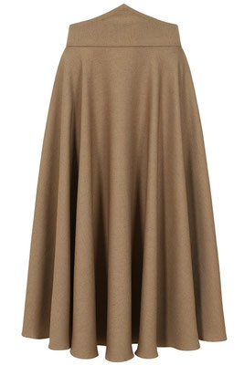 Vintage Swing Skirt Khaki