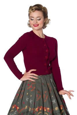 Cardigan Bordeaux