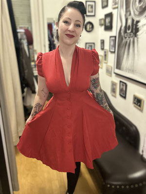 Heart of Haute - Manhattan Dress Red