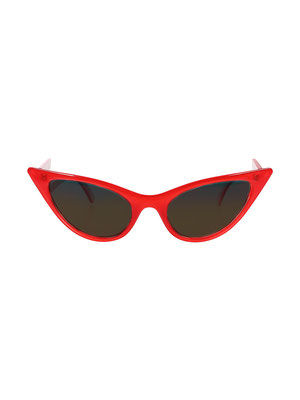 Collectif - Sandra Cateye Sunglasses Red