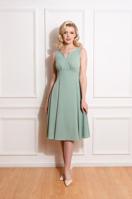 Vintage Swing Dress Mint
