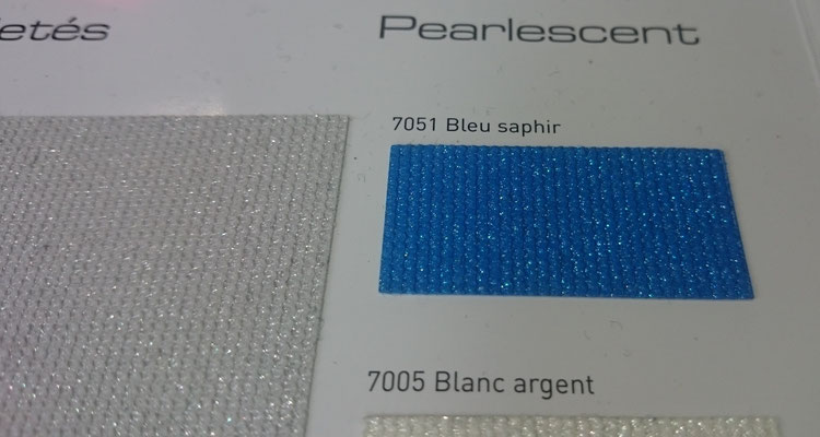 Paillete Glitzer 705PA 7005 Bleu saphir Clipso / Meyer Spanndecken