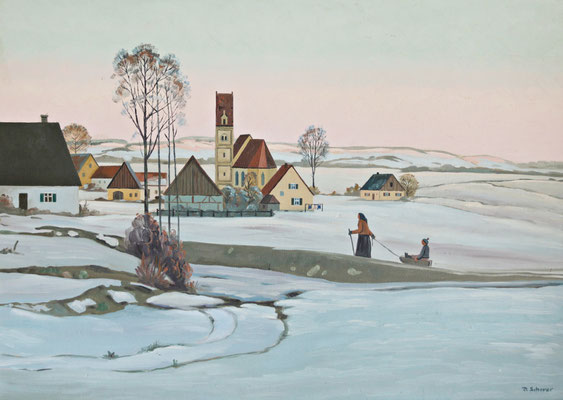 Schwäbische Winterlandschaft