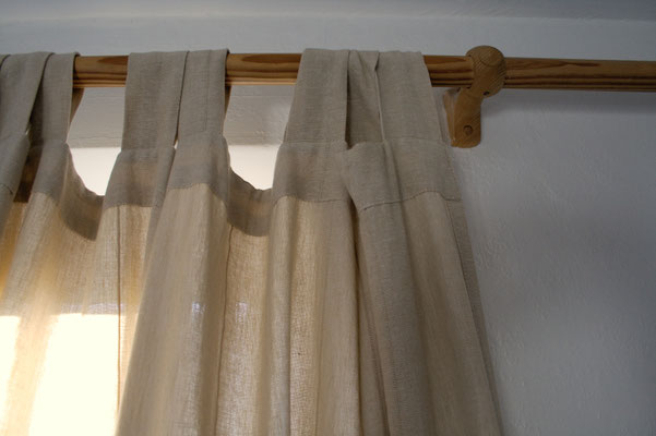 Coole Klamotten auch für die Fenster - alter Vorhang - Zebraspider DIY Anti-Fashion Blog