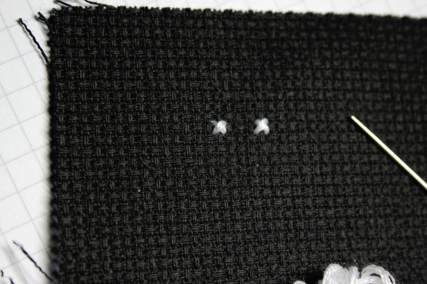 All Cross-stitches Are Beautiful - Kreuzstich Aufnäher - Teststiche - Zebraspider DIY Anti-Fashion Blog