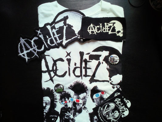 Rebellion Festival 2017 - Acidez Merch - Zebraspider DIY Anti-Fashion Blog