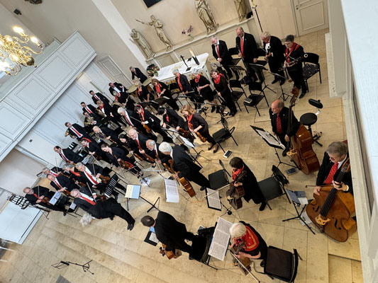 Konzert des Symphonie-Orchester Deutscher Lions in der Neustädter Hof- und Stadtkirche in Hannover am 12.05.2024. Fotos von Katherina Grosser, Braunschweig.