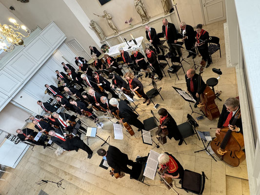 Konzert des Symphonie-Orchester Deutscher Lions in der Neustädter Hof- und Stadtkirche in Hannover am 12.05.2024. Foto von Katherina Grosser, Braunschweig.