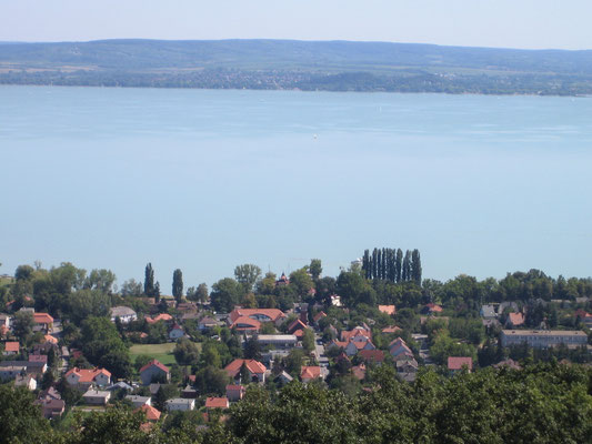 Kilátás a Balatonra