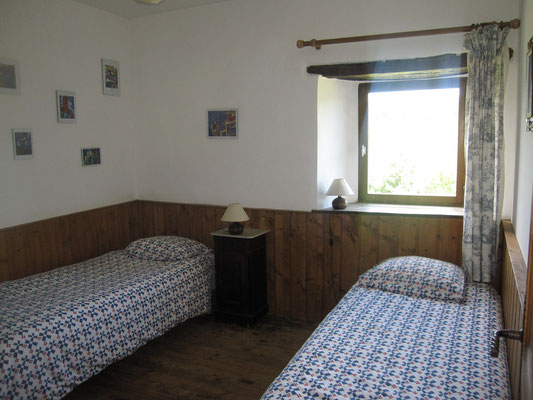 Chambre "d'art", 2 couchages, avec salle-de-bain