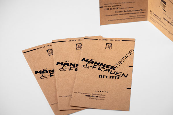 Typografie, Veranstaltungen Buchhandlung