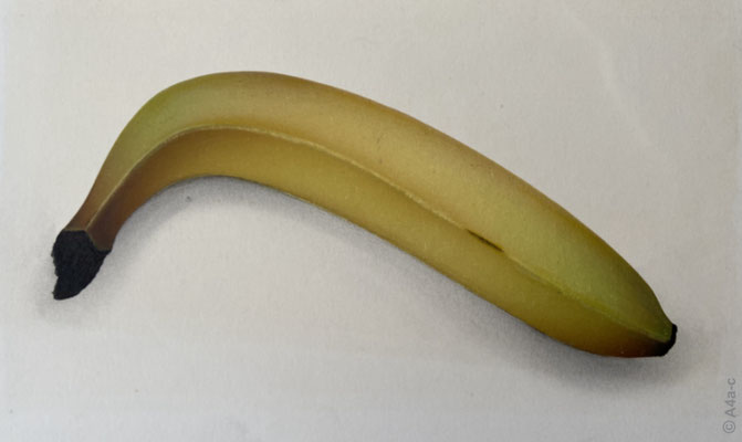 Petra Lober, "Banane", Airbrush