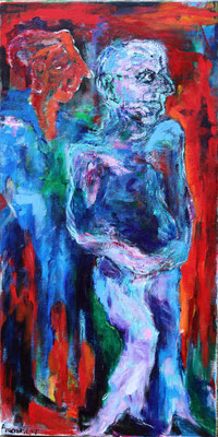 “Later”  |  60 x 120 cm  |  Acryl op linnen