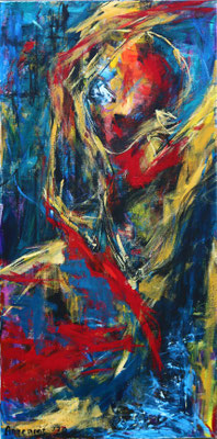 ”Life”  |  120x60 cm  |  Acryl op linnen  