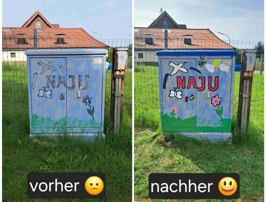  Vorher - Nachher Vergleich. 
