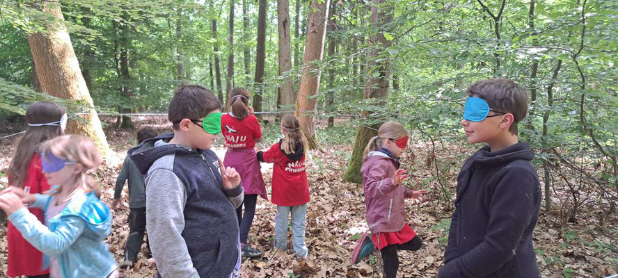Erlebnisspiel zur Schulung der Wahrnehmung