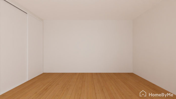 Contrastes Décoration - Chambre vide à décorer