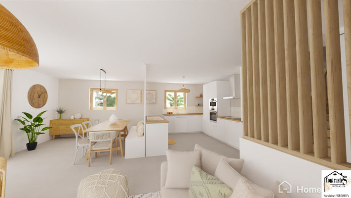 Détails modernes et éléments décoratifs inspirés du balinais : une nouvelle identité pour la maison