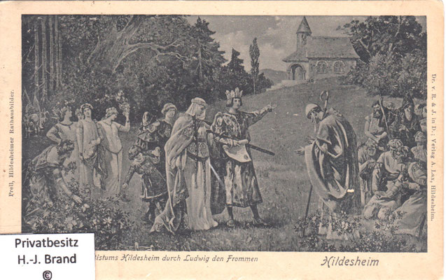 Gründung des Bistums durch Ludwig den Frommen