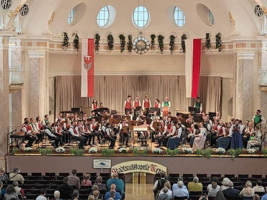 Bläserfreundschaft Bayern-Südtirol - in Meran - Konzert Kursaal Meran 