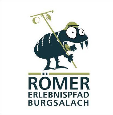 Logo für den Römererlebnispfad Burgsalach