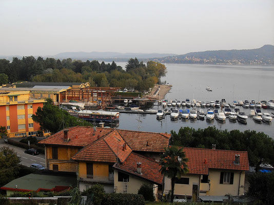 Solcio di Lesa -  Blick aus dem alten Dorf
