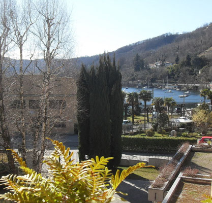Terrasse alle mit Seeblick - Februar
