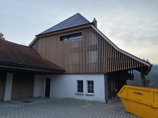 Umbau Bauernhaus in Heimenhausen - Hosner Holzbau GmbH Röthenbach