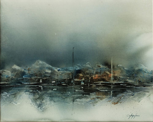 _Terre Nordique_Aquarelle.54x42cm.prix-450€