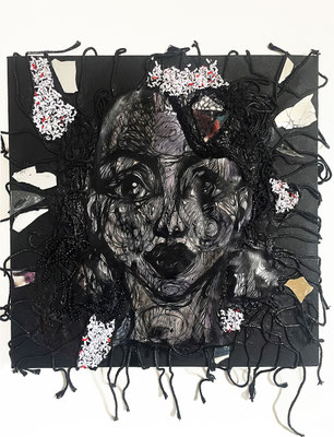 ACIMOVIC Suzana_Les racines_2025_Mixte_Les racines_50x50cm_650€