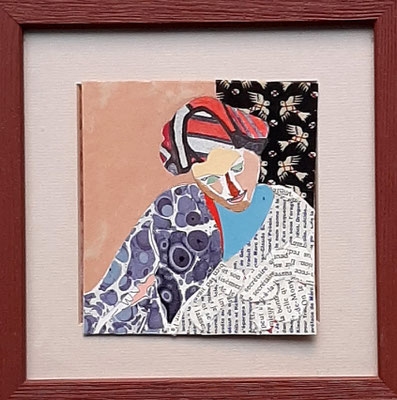 Assoumov, La femme penchee, 2019, 23x23 cm, 70€