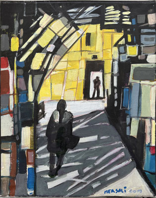 Mersali_impasse jaune_2025_30x24_acry