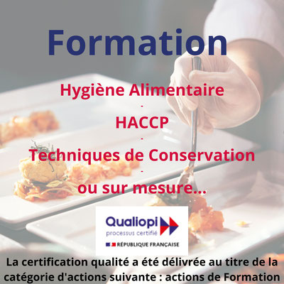 Formation hygiene alimentaire HACCP