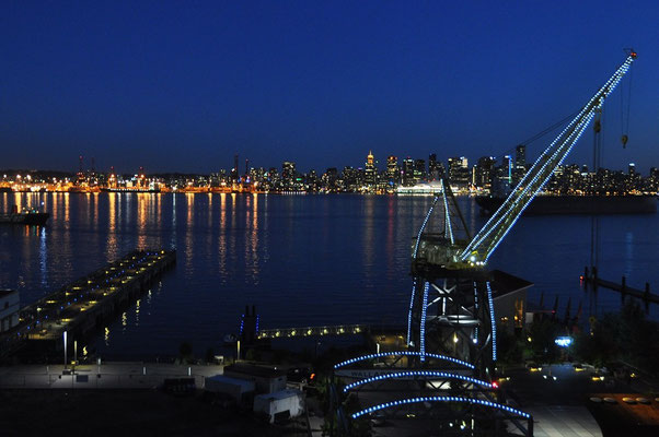 North-Vancouver, vom Hotelzimmer aus