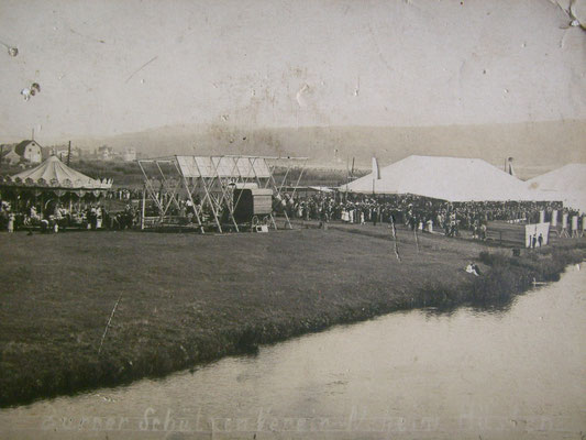 Schützenfest an der Möhne um 1900