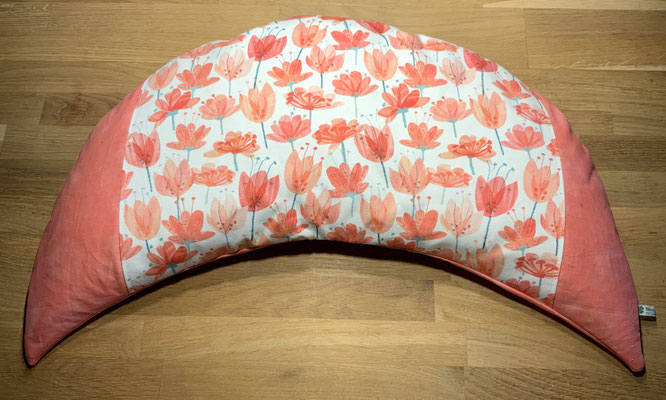 Dinkelspelzkissen Klatschmohn