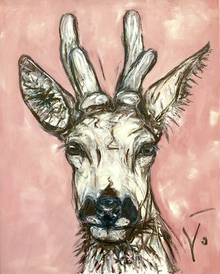 Deer 2020 • 100 x 80 cm • oil on canvas