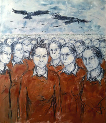 Bound And Determined • 200 x 170 cm • oil on canvas