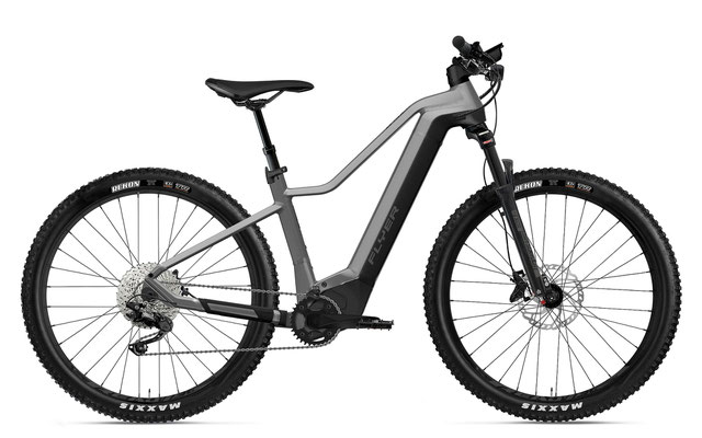 E-Mountainbike FLYER Uproc2 Herren silber