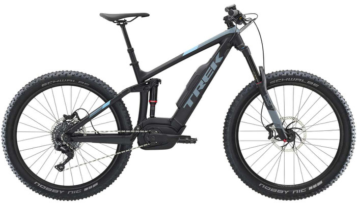 E-Mountainbike TREK Powerfly FS mieten in Wimmis, Nähe Spiez, Thun