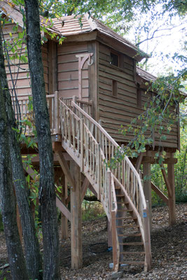 La Cabane Haut-Charmes, Périgord, Dordogne - location - gîte - 4 personnes - pendant les travaux