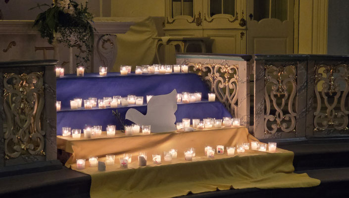 Friedensgebet in der Schlosskirche