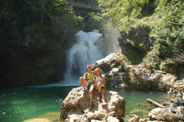 Gorges de Vintgar- cascade