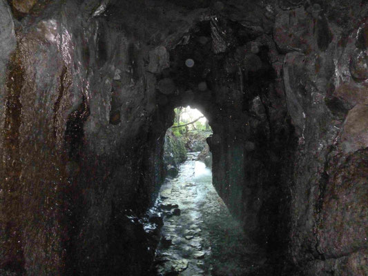 Levada do caldeirao verde tunnel innondé