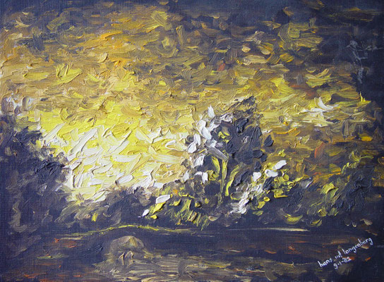 Olieverf op canvas 1982