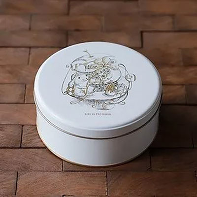 life is pattisier クッキ―缶no3デザイン