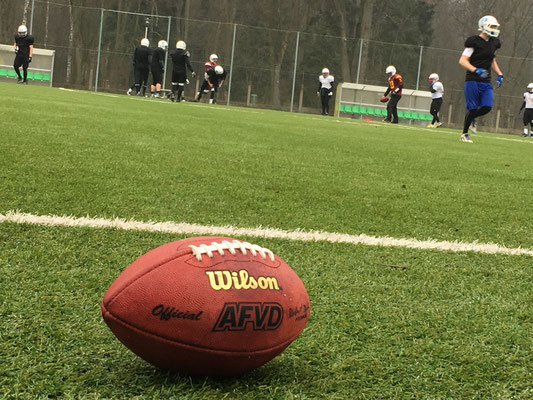 American Football bei der Saisonvorbereitung