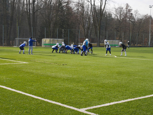 American Football Trainingslager