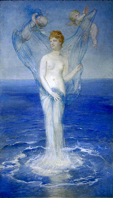 Arnold Böcklin: Die Geburt der Venus, 1869