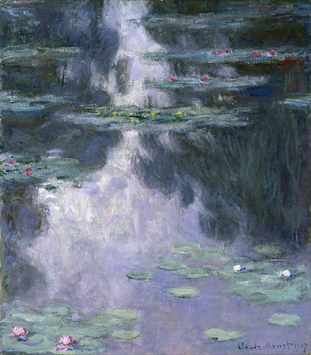  Claude Monet: Seerosen ( Nymphéas ), 1907